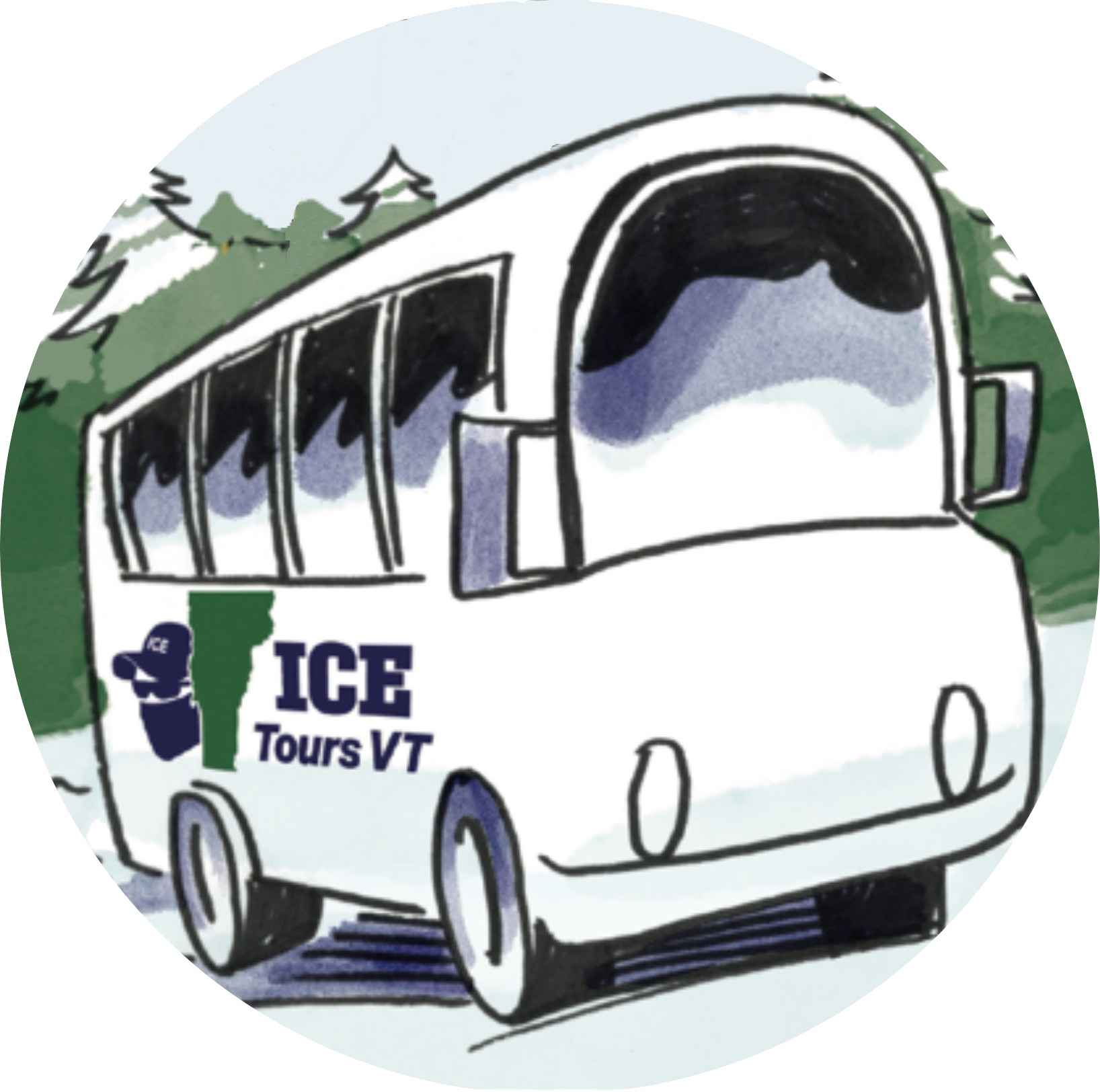 ICE Tours Bus